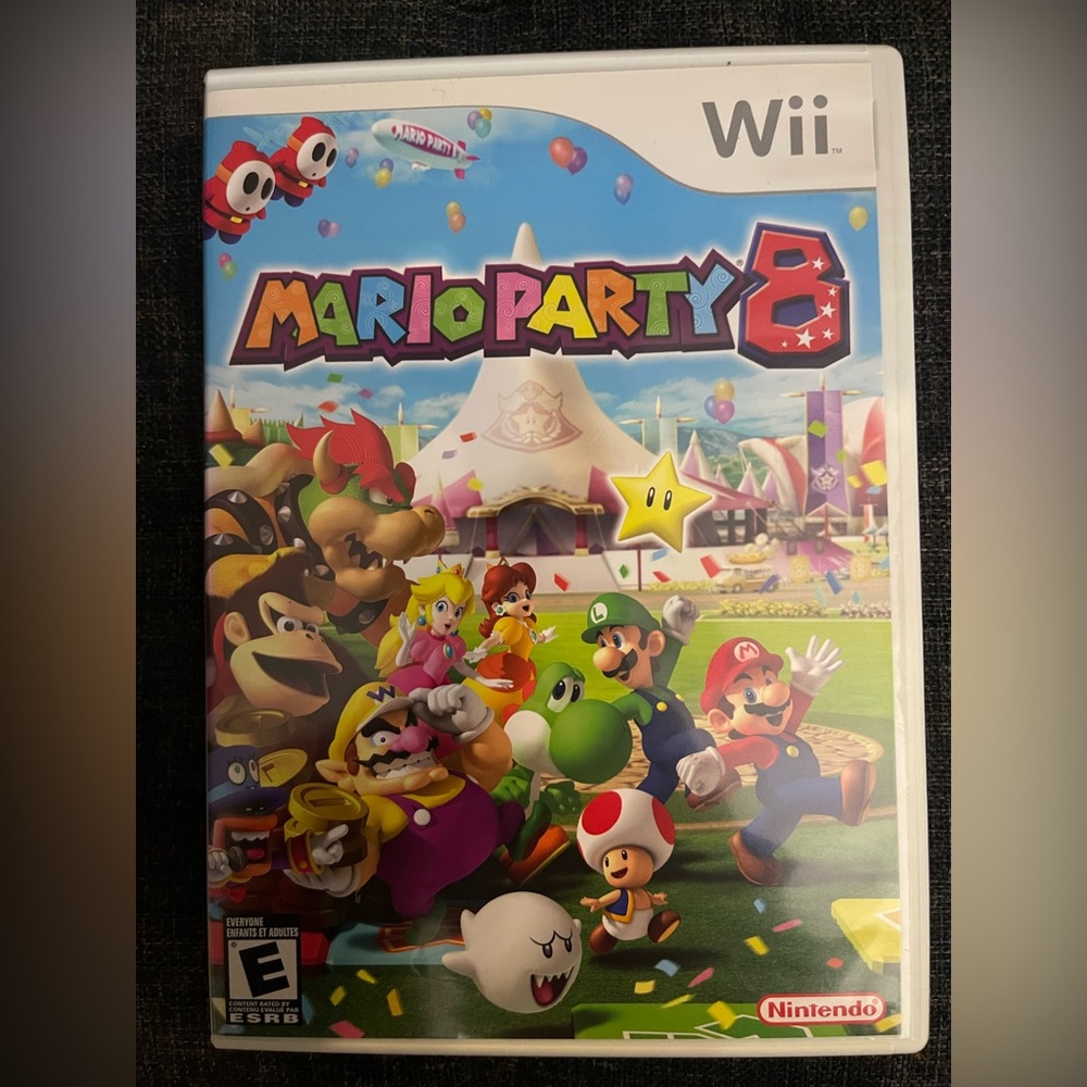 Nintendo Wii Mario Party 8 - Vibrant Fun